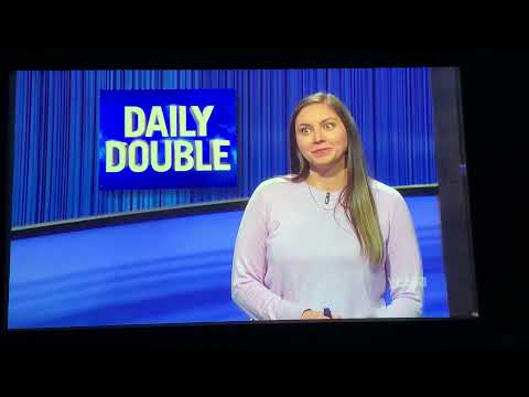 Double Jeopardy, Amy Schneider DAY 22 - 3rd Daily Double (12/30/21)