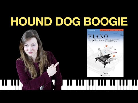 Hound Dog Boogie (Piano Adventures Level 2A Technique Book)
