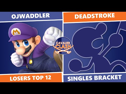 Cavalier Clash 4: Losers Top 12 - Ojwaddler (Mario) Vs Deadstroke (G&W) SSBU Singles