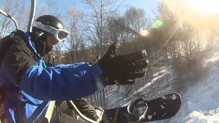 preview picture of video 'Wolf Ridge Snowboarding HD 2014'