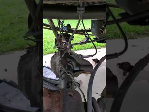 Nissan titan rear diff replacement