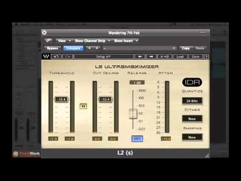 Audio Mastering in Logic - How to Use a Waves L2 Limiter