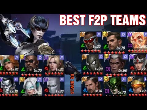 BEST TEAM FOR PROXIMA MIDNIGHT STAGE 99 IN MARVEL FUTURE FIGHT #love2allmff  #marvel