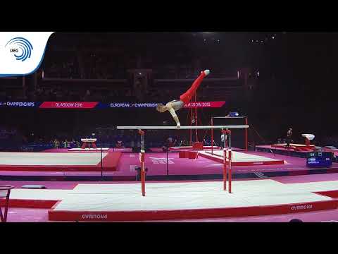 Konstantin KUZOVKOV (GEO) - 2018 Artistic Gymnastics Europeans, qualification parallel bars