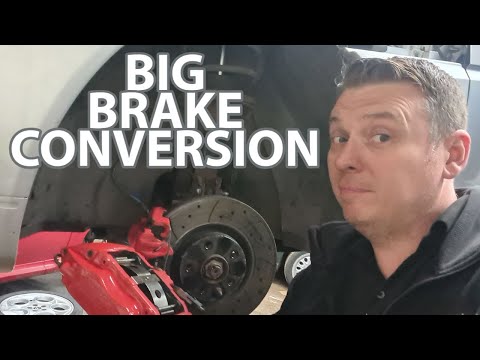 Alfa Romeo GTV TS Big Brembo Brake Conversion