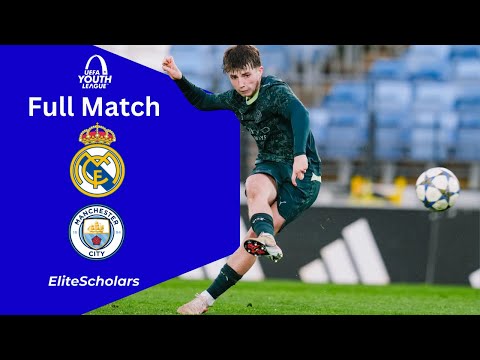 Full Match Real Madrid U19 vs Man City U19 | UEFA Youth League Matchday 6 | 10/12/25
