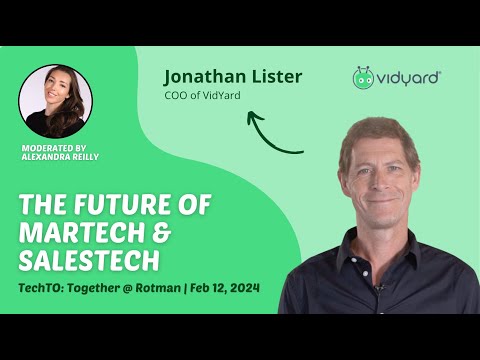 The evolution and future of MarTech and SalesTech with ... - YouTube