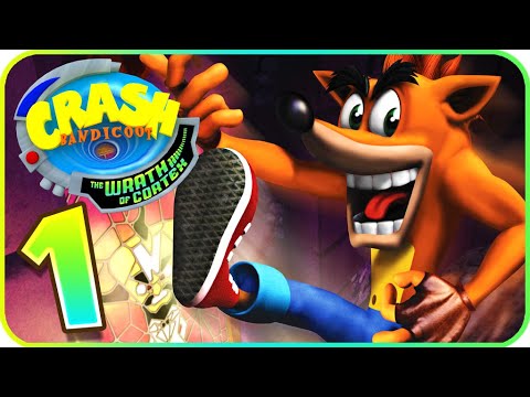 Crash Bandicoot: The Wrath of Cortex Walkthrough Part 1 (GCN, PS2, XBOX)