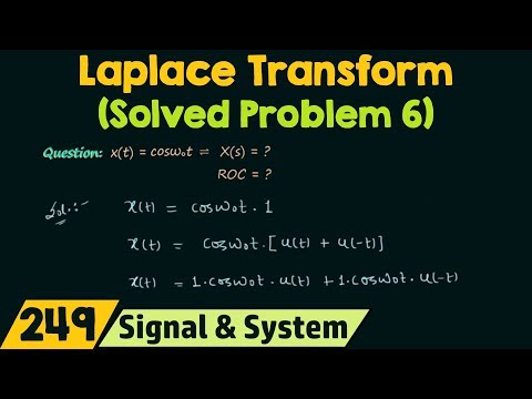Laplace Transform Solved Problem 6