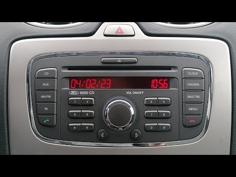 RESET 6000 CD RADIO  -  FORD FOCUS