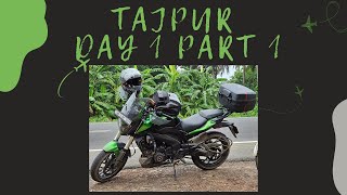 Kolkata to Tajpur (173 Km) || Day - 1 || Ep - 1 || Breakfast in Food Plaza Kolaghat || Dominar 400