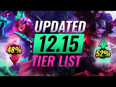 UPDATED Patch 12.15 Tier List: Sivir Still OP - League of Legends