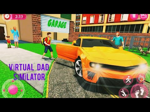 Virtual Dad Simulator Virtual Family - Happy Dad Mom android gameplay