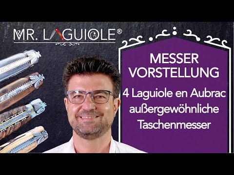 4 Laguiole en Aubrac Taschenmesser, hohe Qualität, sehr guter Preis