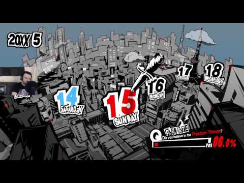 Persona 5 playthrough pt69 - Art Show Aficionados/MOBBED!