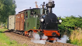 IK No.54 mit Güterzug auf schmaler Spur