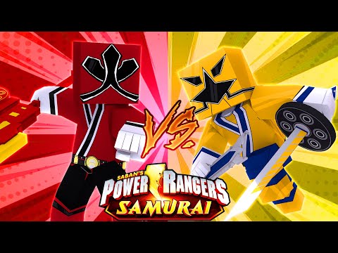 Minecraft: RANGER VERMELHO vs RANGER DOURADO - POWER RANGERS SAMURAI Ep.14 ‹‹ P3DRU ››
