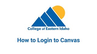 Students: How to Login to Canvas