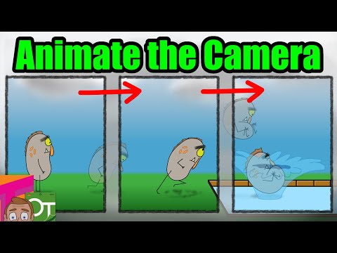 Animate the camera in OpenToonz to create an Instagram video