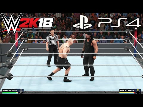 WWE 2K18 - PS4 Gameplay