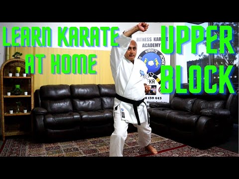 basic karate blocks for beginners step by step part 1