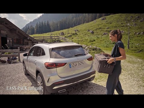 2021 New Mercedes GLA More Space Easier Loading  Space Concept