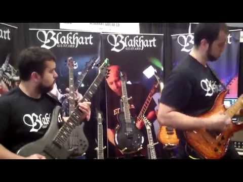 Summer NAMM '14 - Blakhart Guitars and FALL "Not of the Sky"