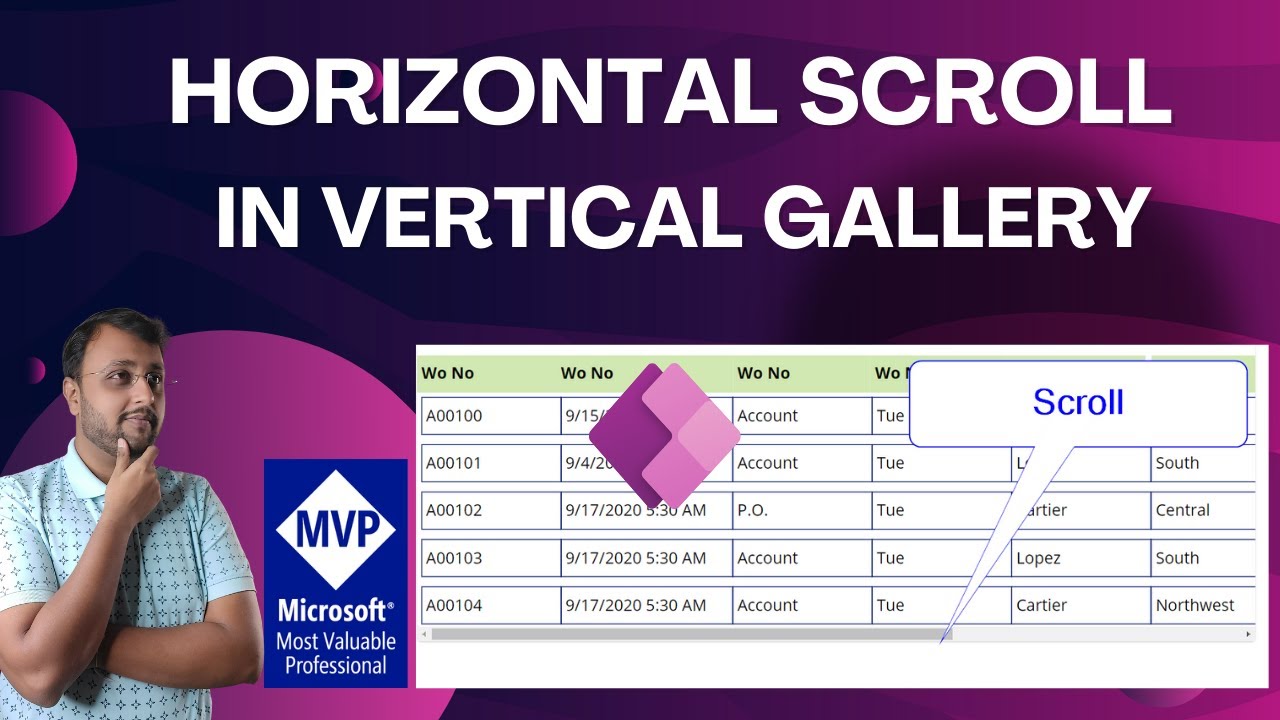 Implementing Horizontal Scroll in PowerApps Vertical Gallery...