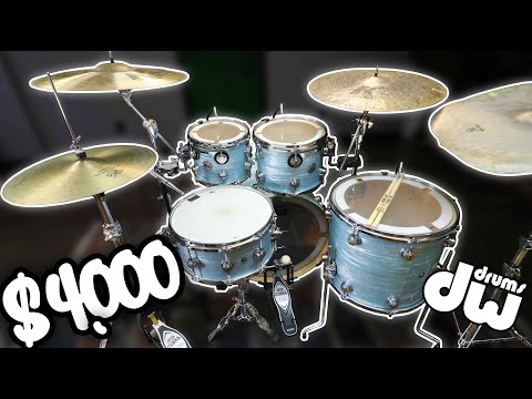 This Drum Set SHOULD Sound This Good - $4,000 DW Collectors Maple Drum Set