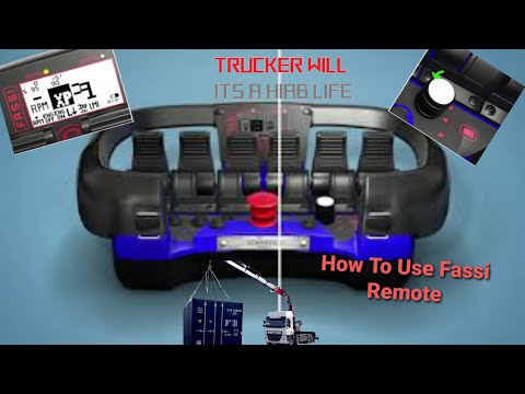 How To | Fassi Remote | XP | Slow Crane | Clear Faults | Warning #99