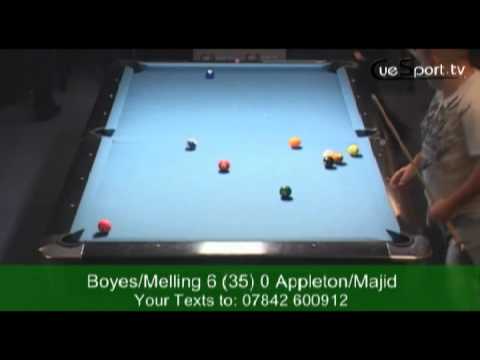 Darren Appleton/Imran Majid v Karl Boyes/Chris Melling - 10-Ball - 1 of 15