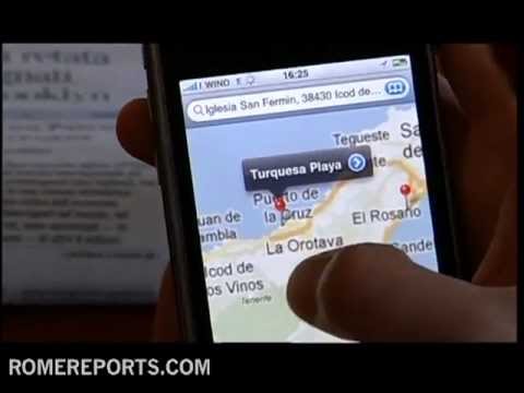 Una aplicación permite encontrar la iglesia más cercana