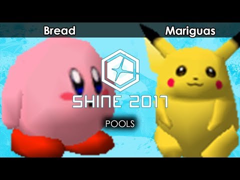 Shine 2017: Bread (Kirby/Yoshi) V Mariguas (Pikachu/DK) - Smash 64 | Pools