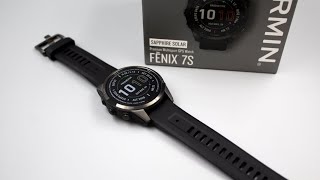 Unboxing the Garmin Fenix 7S