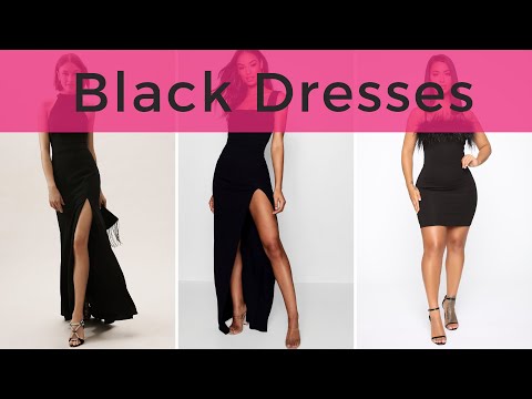 Black Dress Ideas -What Can I Wear With A Black Dress?