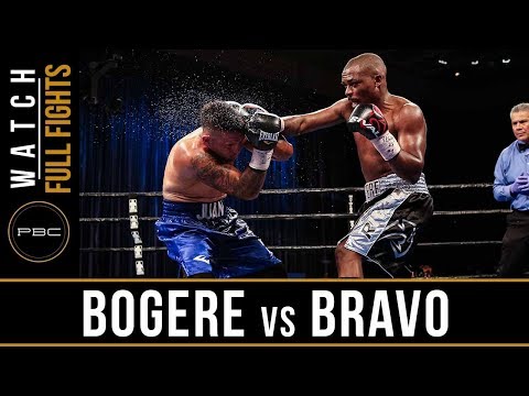 Bogere vs Bravo FULL FIGHT: August 3, 2018 - PBC on Bounce
