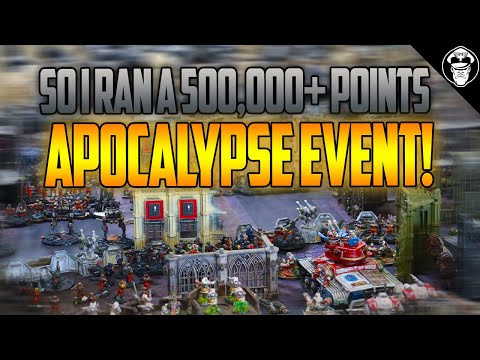 So I Played a 500,000+ Points Warhammer Apocalypse Game! | Warhammer 40,000