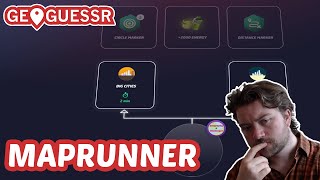 Trying Geoguessr's new MAPRUNNER mode