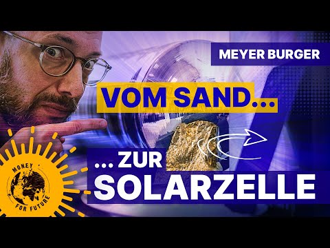 How is a solar cell made? Solar modules from Meyer Burger. Bitterfeld #1