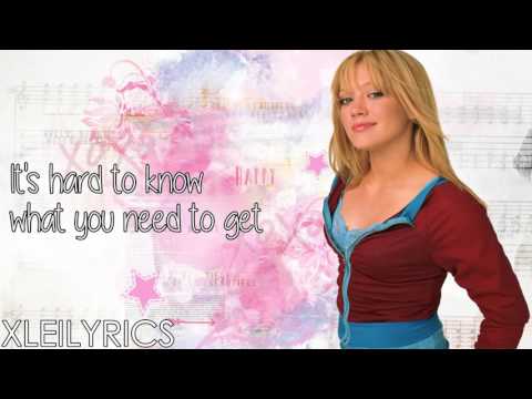 Working it out - Hilary Duff