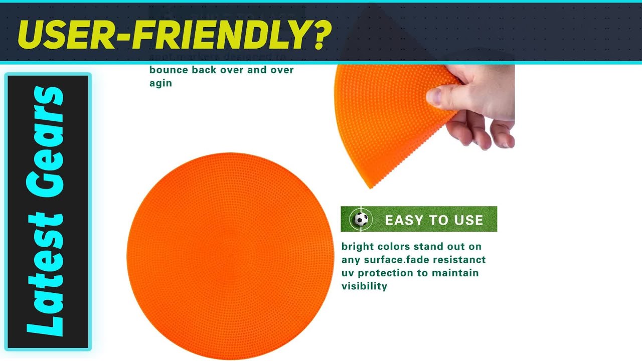 Poly Spot Markers: Amazing Non-Slip Dots for Training!