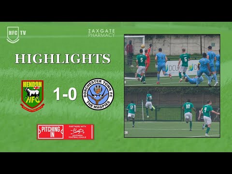 HENDON 1-0 DORCHESTER TOWN - Highlights 21 October 2023