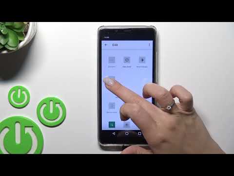 How to Edit Notification Panel Shortcuts on CUBOT Note 9 - Manage Notification Panel