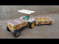 How To Make Matchbox Tractor At Home Matchbox Crafts Diy Tractor Making At Home XperimentsS