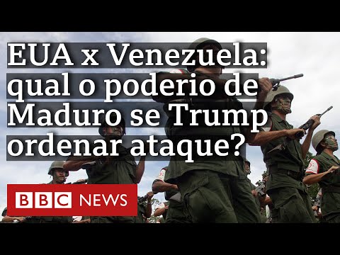 Trump x Maduro: qual é o poder militar da Venezuela para responder a um ataque americano