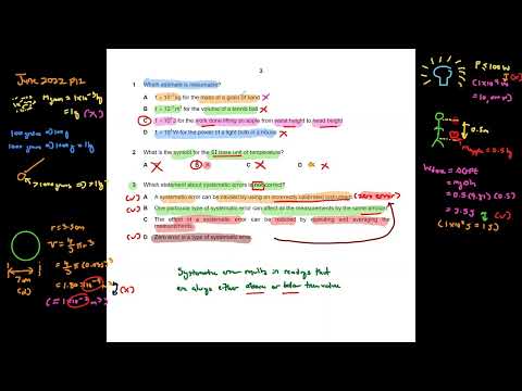 MJ 2022 P12 (Complete) | May/June 2022 Paper 1 | Physics 9702 (AS)
