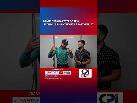 bastidores da Festa de Reis de Ribeirópolis 2026,o cantor da banda Esttilo LS.