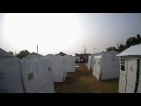 Pallet Shelter Delivery Time-Lapse