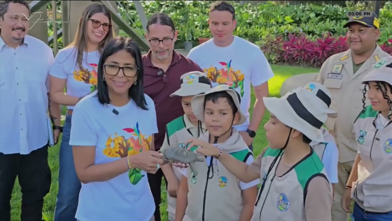 Delcy Rodríguez en Día del Árbol, Plan Nacional de Reforestación Chiquisaca, 31 mayo 2026