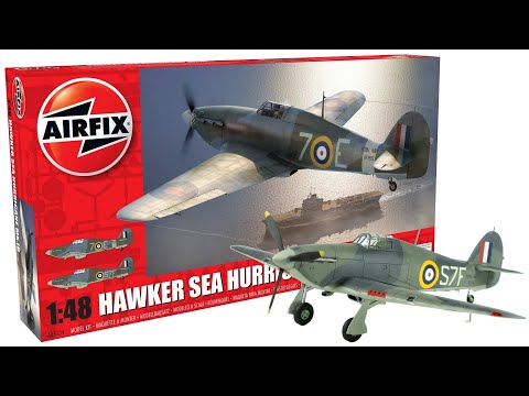 Sea Hurricane Mk 1B (Airfix 1/48 scale model) - full build